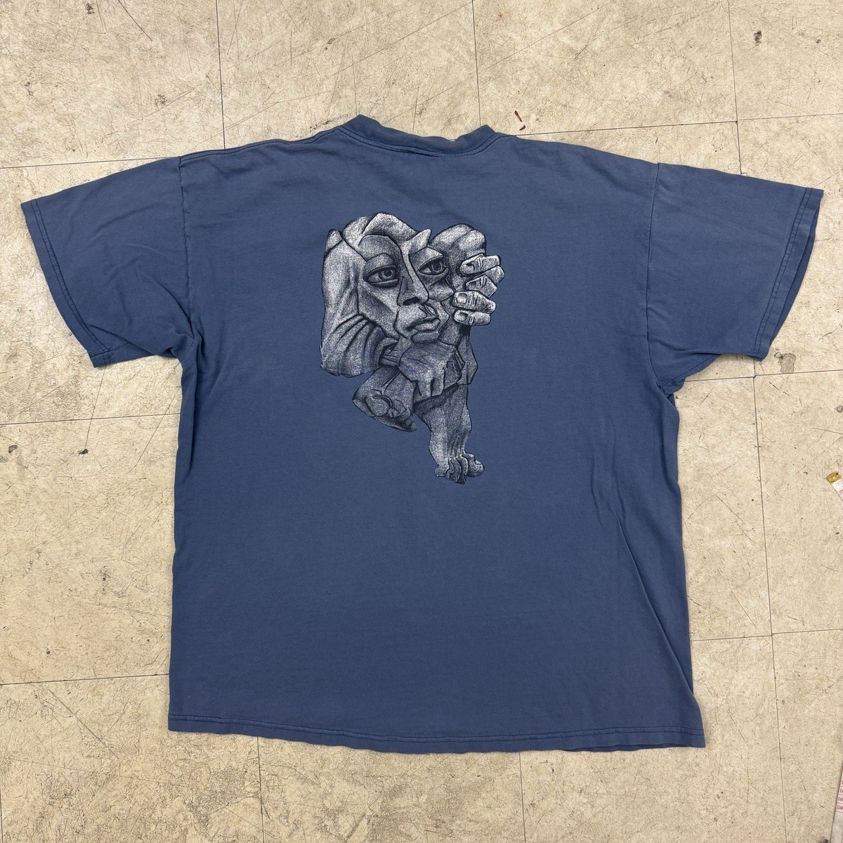 Dave Matthews Band T Shirt 90s Vtg XXL Faded Distressed Tim 