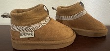 BEARPAW Baby Boots Size 4 Brown