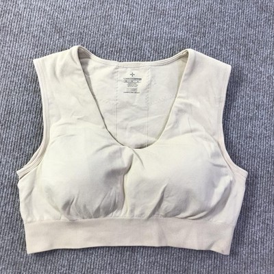 Tommie Copper Bra Womens Medium Znergy Energy Infused Comfort Support Athletic