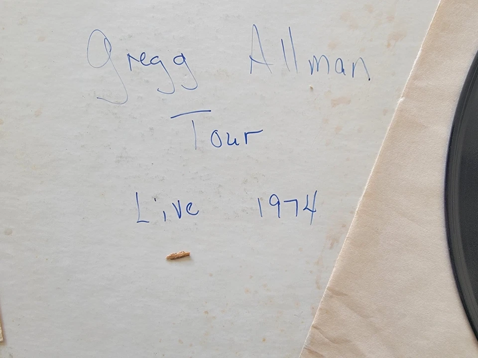 GREG ALLMAN THE GREG ALLMAN TOUR ORIGINAL 1974 2-LP SET Promo - Image 2 of 4