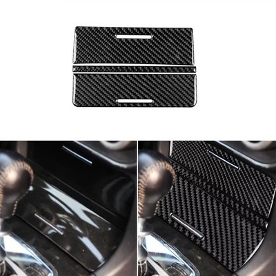 Console Storage Box Cover Carbon Fiber Decal For Mitsubishi Lancer GT/GTS 10-15