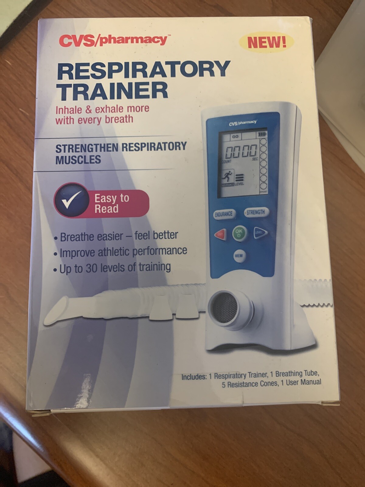 2 CVS Respiratory Trainer Strengthen Respiratory Muscles for sale