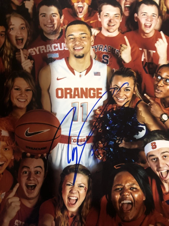 ФОТОГРАФИЯ СИРАКУЗСКОГО АПЕЛЬСИНА ТАЙЛЕРА ЭННИСА С АВТОГРАФОМ 11x14 TRISTAR СЕРТИФИКАТ ПОДЛИННОСТИ SI - Изображение 3 из 4