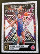 2023-24 Donruss Basketball Ausar Thompson Great X-Pectations Rookie #15 Pistons