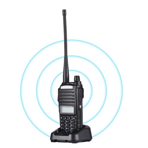 BAOFENG UV-82 Pełnopasmowy interphone 2000mAh Czarny 1-pak - Zdjęcie 3 z 12