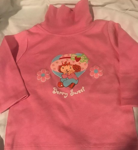 Strawberry Shortcake Girls Pink Long 