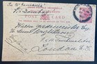 1902 Singapore Straits Settlements PS Postcard Cover To London England — photo 1