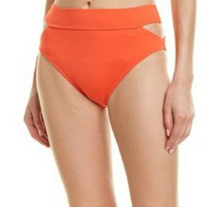 high waisted cut out bikini bottoms