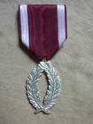 Palme d'argent de l'Ordre de la Couronne Royaume de Belgique