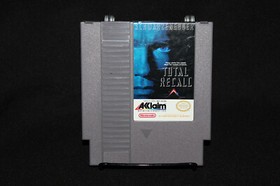 Total Recall NES Nintendo Authentic Tested Works Great! Cart Only Arnold
