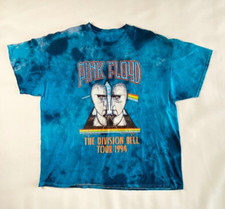Pink Floyd The Division Bell Tour 1994 Tie Dye Vintage Reprint Concert T-Shirt