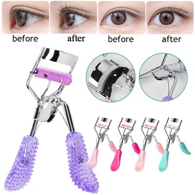 Wimpernzange Mit Rutschfestem Ringgriff – Professionelles Beauty-Tool Aus Edelstahl