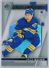 2022-23 SP AUTHENTIC FUTURE WATCH CLEAR CUT ACETATE JACK QUINN BUFFALO SABRES