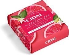 Cidal Pink Grapefruit Cleansing Bar Soap, Antibacterial, 220 g (Pack of 1) 