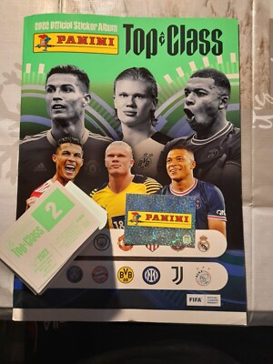 Panini Top Class Blank Album Including Complete Loose Set See Picture