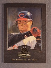 2002 Donruss Diamond Kings #86 Ken Griffey Jr Black /100 SSP HOF Rare