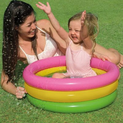Intex Baby Pool 24'' x 8.5'' Sunset Glow Baby Pool - NEW DAMAGED BOX