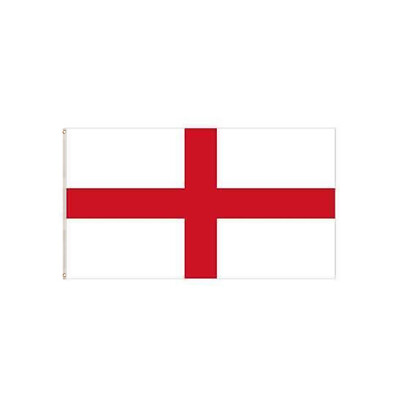 Nylon St George's Cross England Handheld Waving Flag - By TRIXES