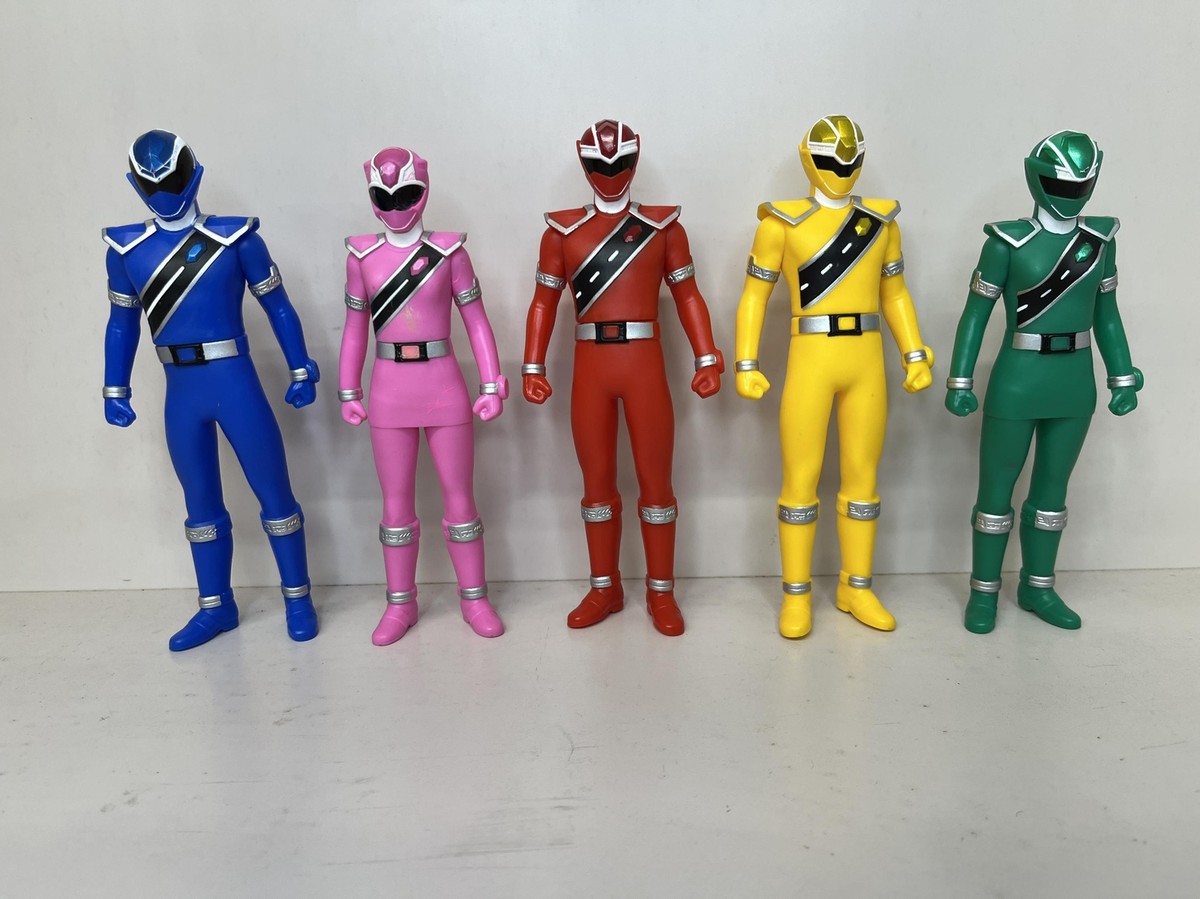 Mashin Sentai Kiramager Sofvi 5 Color set vinyl figures Sentai