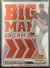 2022 Panini Prizm Draft Picks Big Man On Campus Justin Campbell #BMC-JC