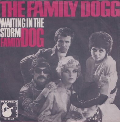 THE FAMILY DOGG: Waiting In The Storm (´67 / rare orig. German 7'' - BEE GEES)