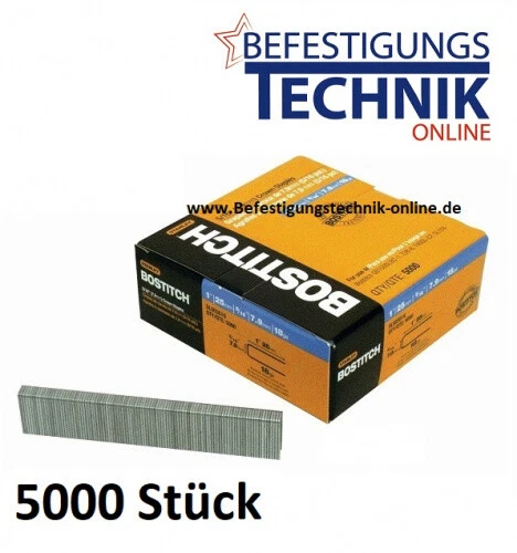 12mm Klammern verzinkt für Bostitch SX1838-E SB-2IN1 SB156SX-1-E Ryobi R18S18G K