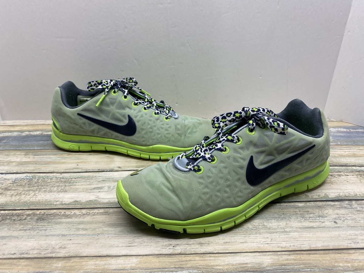 NIKE FREE TR FIT 555158 402 SNEAKERS WOMEN'S SZ GRAY