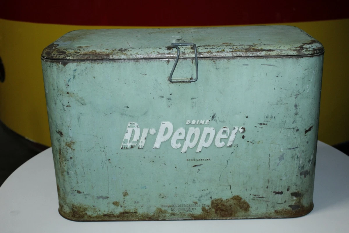 Dr pepper hotsell vintage cooler