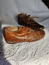 Antique toddler leather shoes