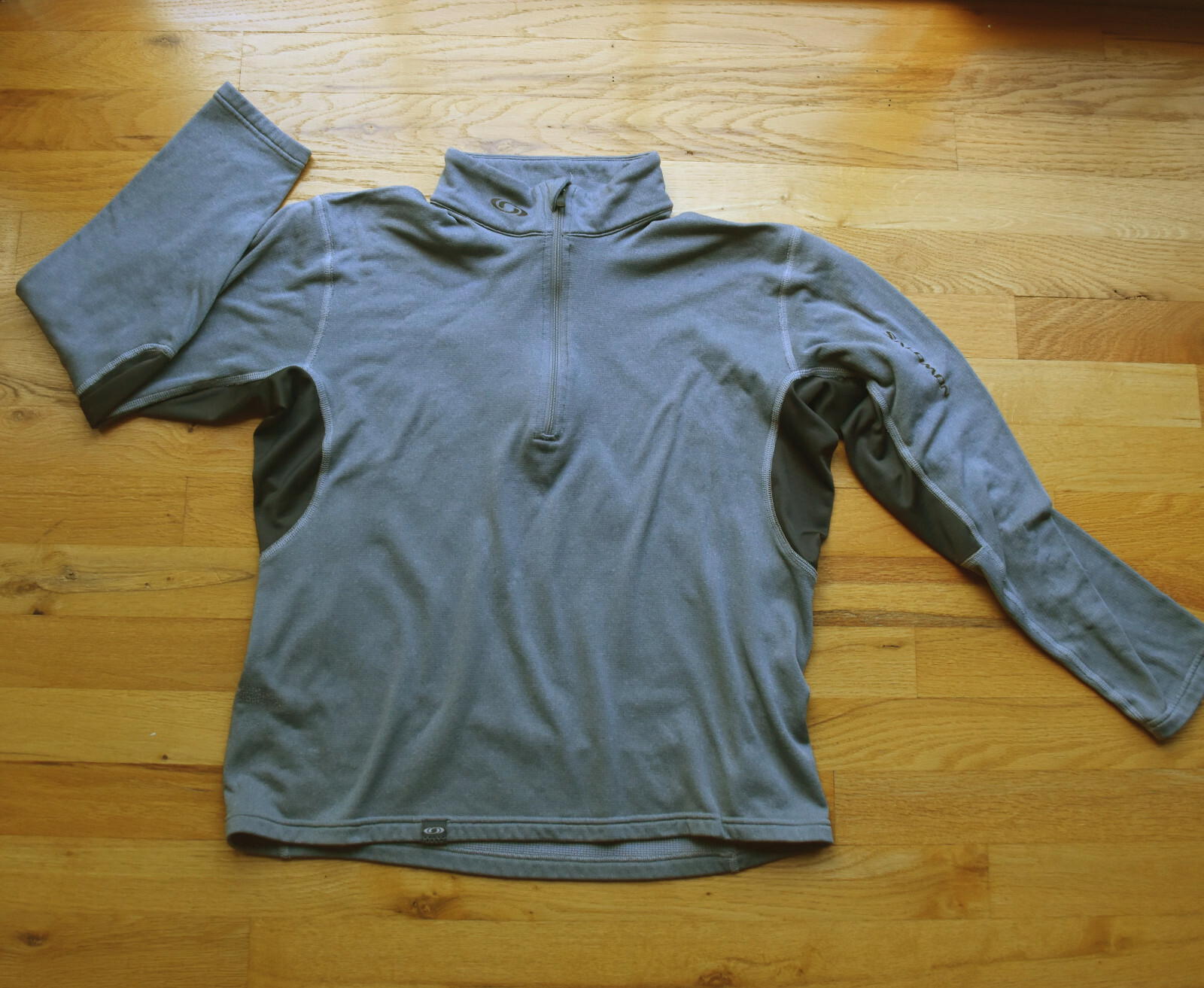 Salomon Top mezza zip manica lunga foderato termico (M)