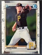 Aaron Shortridge 2020 Bowman Chrome Prospects #BCP-9 Pittsburgh Pirates