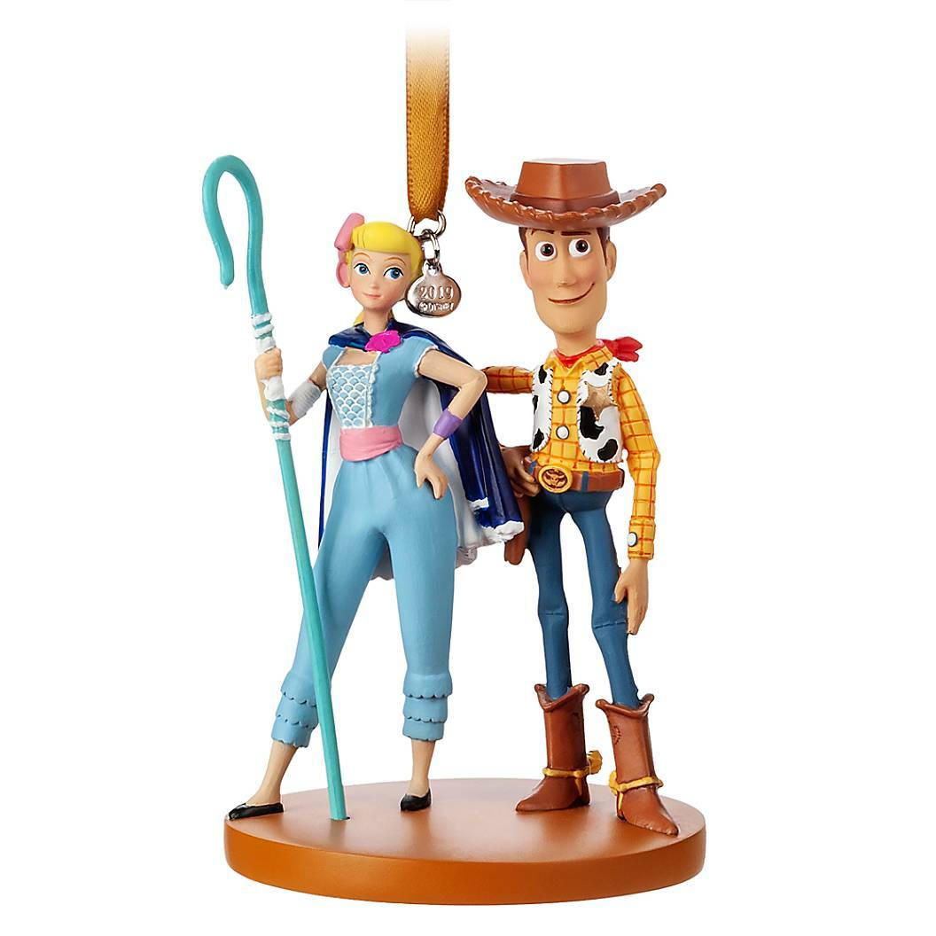New Disney store Woody and Bo Peep Legacy Sketchbook Ornament Toy