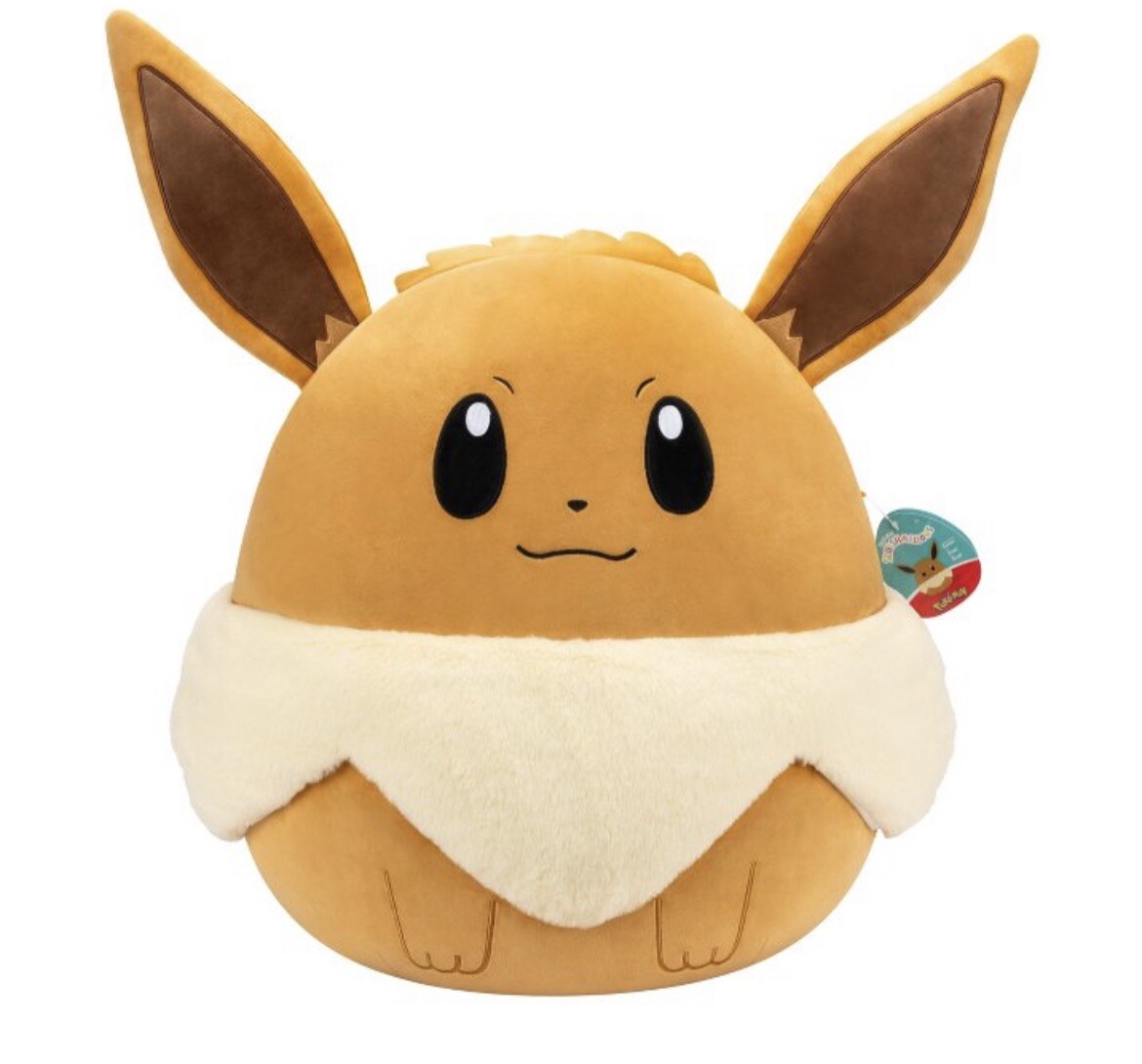 Squishmallow 20” Pokemon Eevee Jumbo Plush BNWT HTF Pokémon