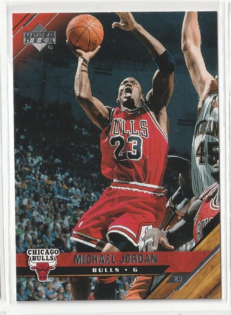 Michael Jordan  2005-06 Upper Deck    #23  NrMt+/Mt  -  Aliz