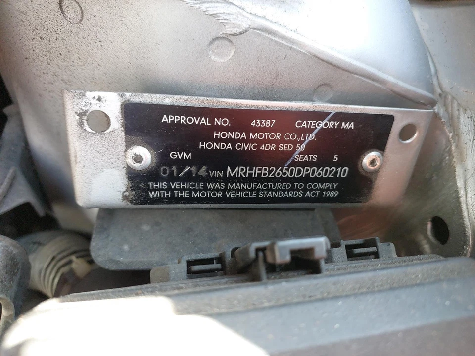 HONDA CIVIC 9TH GEN 02/2012-03/2014 LEFT HEADLAMP NON HYBRID Sedan 27954 - image 3 of 4