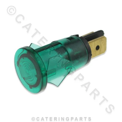 LINCAT NE38 GREEN 230V 13mm PUSH FIT NEON LIGHT INDICATOR VARIOUS APPLIANCES
