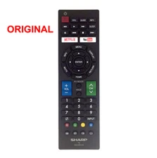 New Original Remote Control GB234WJSA For SHARP Smart TV w/ NETFLIX YouTube