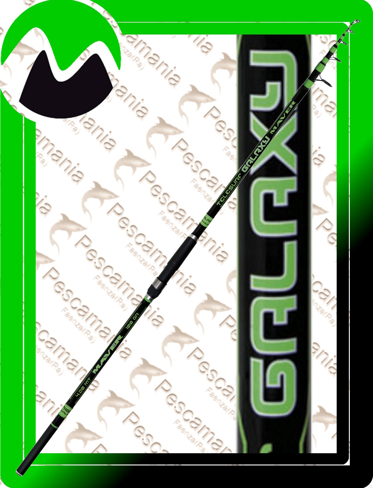 Canna Maver Galaxy telesurf 4.20 mt 100 gr