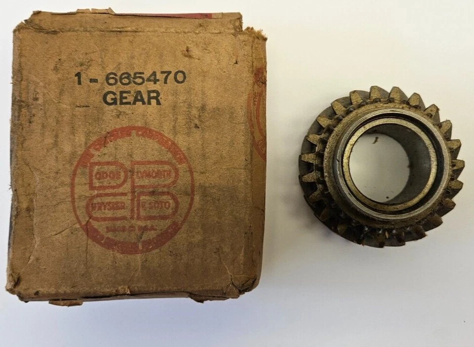 1935-1939 Chrysler Plymouth Dodge Transmission Second Speed Gear 665470 NOS. - Image 3 of 4