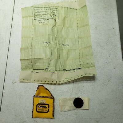 Oriel Newport Bandpass Filter 58200 NIR Infrared CWL 3.38um FWHM 120nm 1'' OD