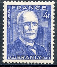 STAMP /  TIMBRE FRANCE NEUF N° 599 ** PHYSICIEN EDOUARD BRANLY