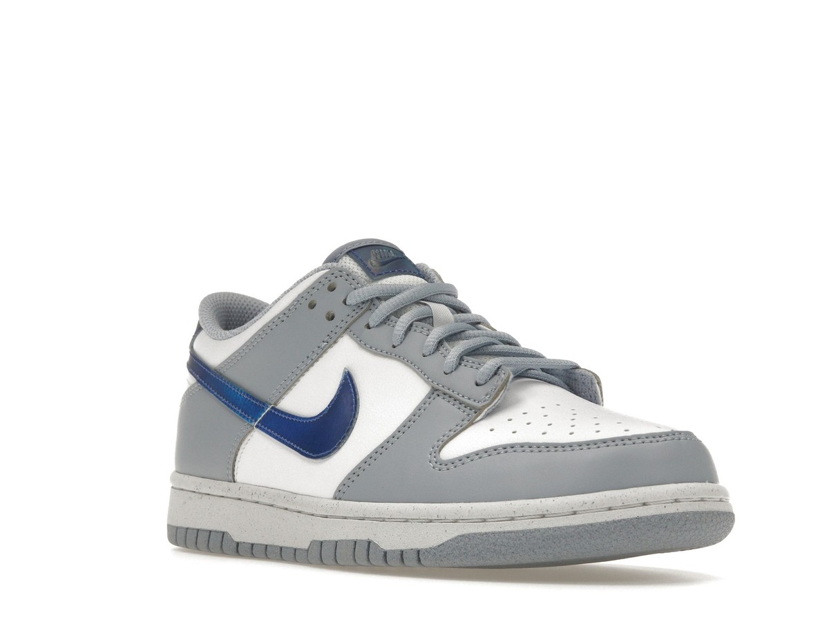 Size 6.5 (GS) - Nike Dunk Low Next Nature Blue Whisper Lenticular