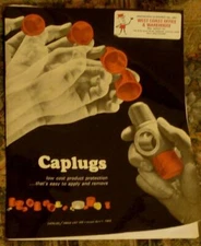 Caplugs, Catalog and Price List 169 April 1, 1969, GREAT VINTAGE CATALOG