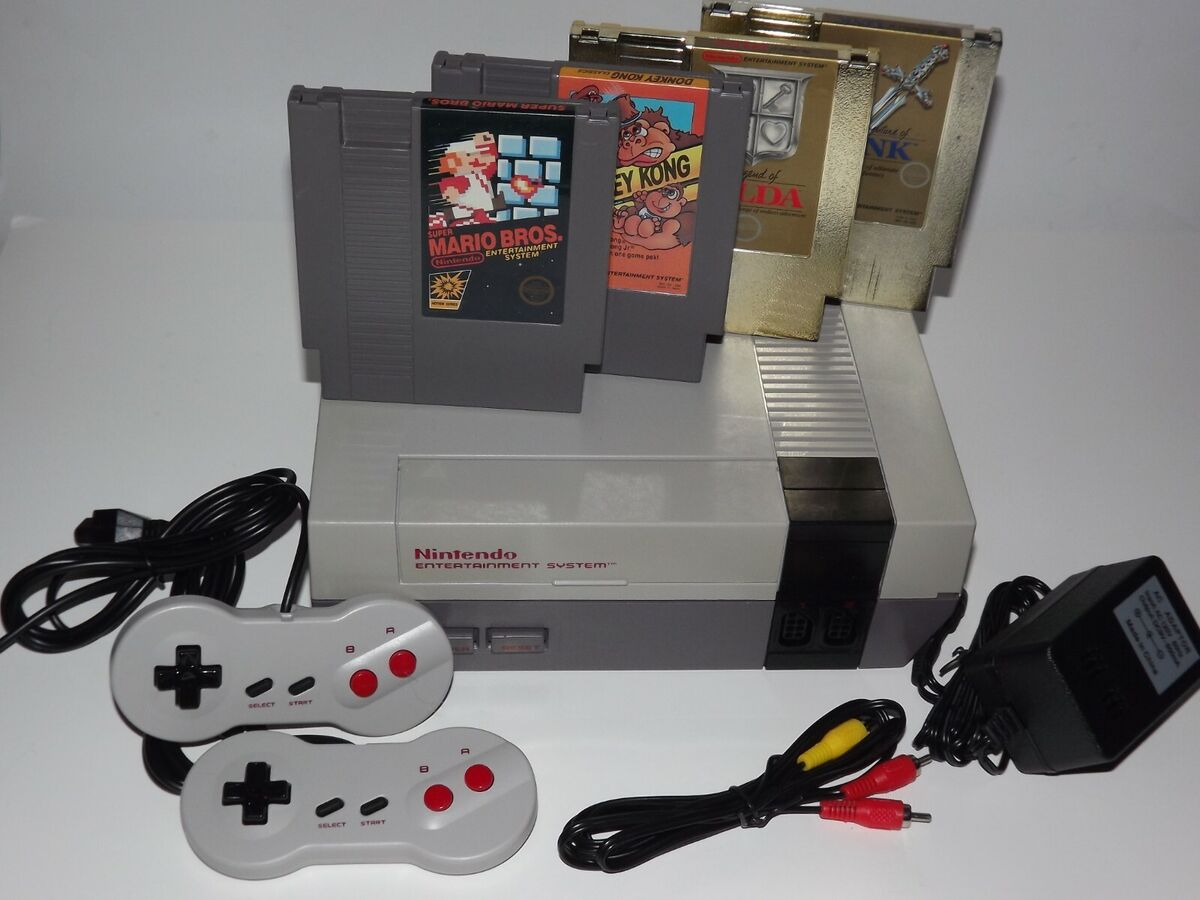 Nintendo NES System Console Choose Your Super Mario Zelda Game