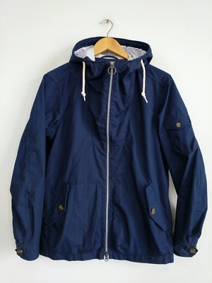 UNITED ARROWS Green Label Relaxing navy blue parka hoodie jacke shirt large