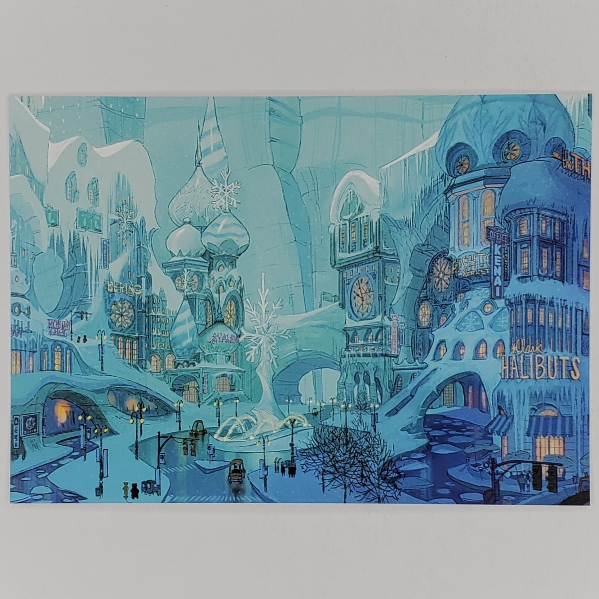 Zootopia Postcard Walt Disney Animation Japan Background Art Tokyo