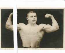 Foto Gewichtheber und Ringer Georg Hackenschmidt