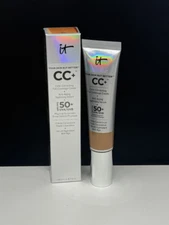 IT cosmetics Your Skin But Better CC+ Full Coverage Cream -1.08oz #Rich NIB