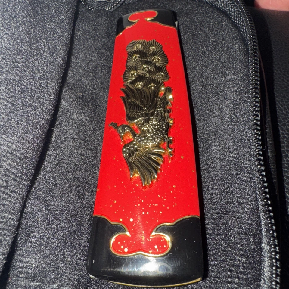 Cuchillo Coleccionista Tanto Franklin Como Nuevo: "PÁJARO DE FUEGO DE LOS CIELOS" (Phoenix) Foto 2 de 4