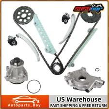 Timing Chain Kit w/Water & Oil Pump for 01-08 Ford Expedition F150 Heritage 4.6L